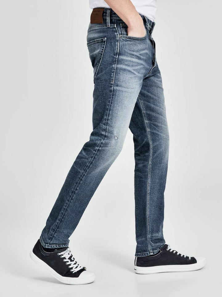 Jack & Jones tapered fit jeans blauw – heren - Blue Denim - L36
