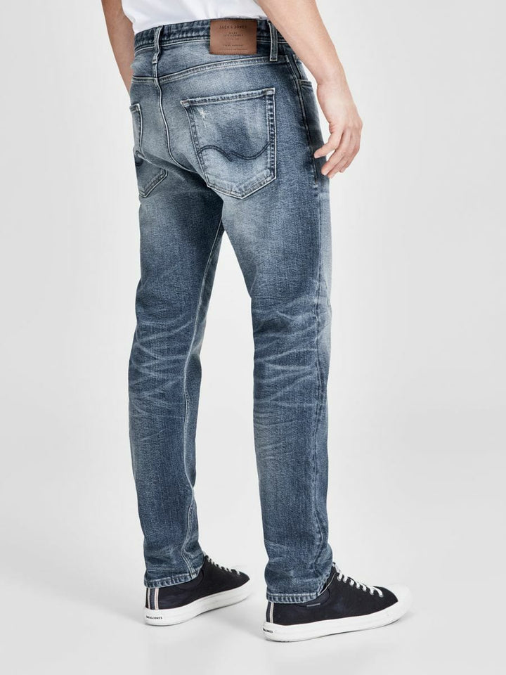 Jack & Jones tapered fit jeans blauw – heren - Blue Denim - L36