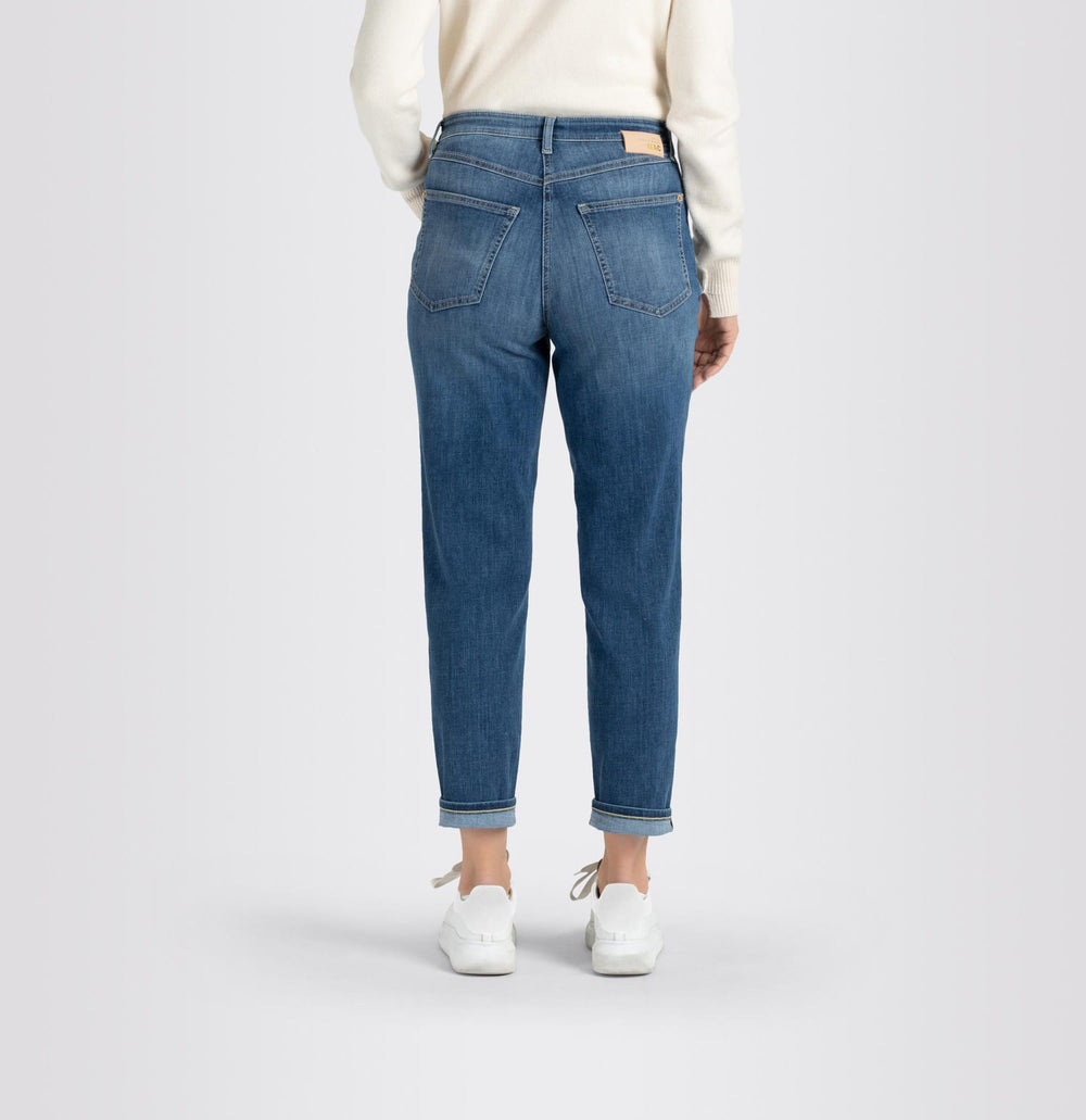 MAC women skinny fit jeans blauw denim – dames - Blue Denim