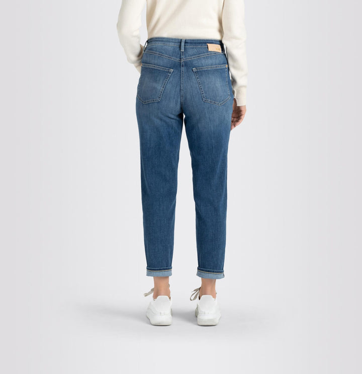 MAC women skinny fit jeans blauw denim – dames - Blue Denim