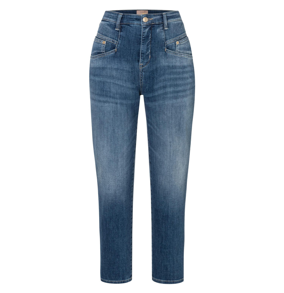 MAC women skinny fit jeans blauw denim – dames - Blue Denim