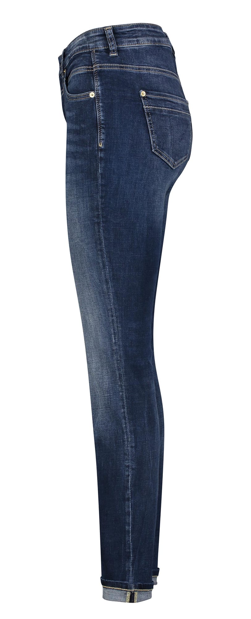 MAC jeans slim fit dames blauw denim – 5904-90-0389L - Blue Denim - L30