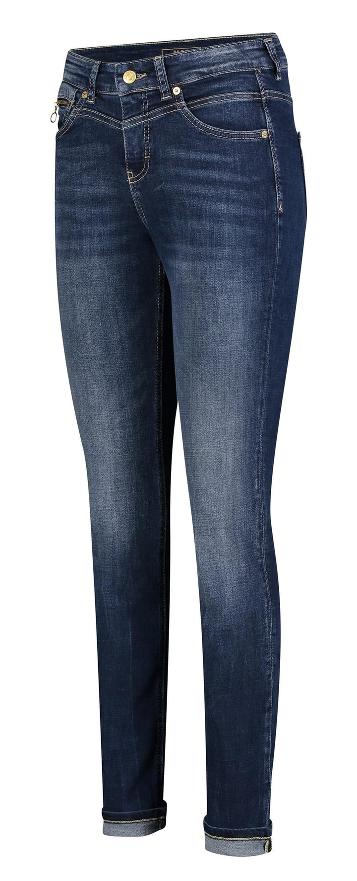 MAC jeans slim fit dames blauw denim – 5904-90-0389L - Blue Denim - L30