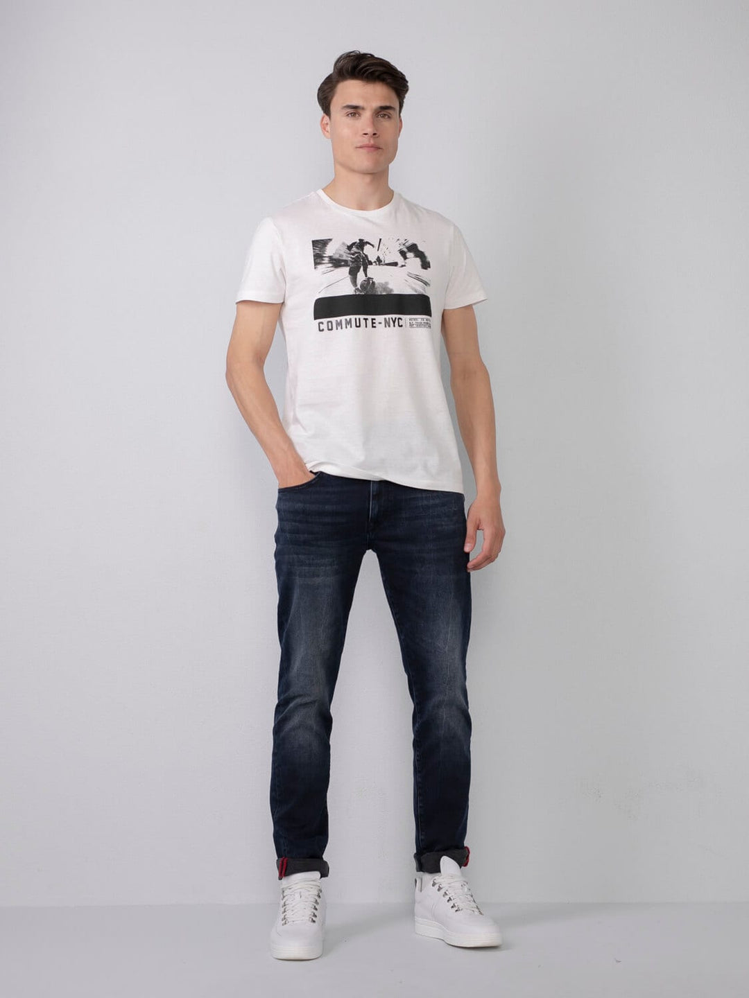 Petrol men Jackson 5812 jeans slim fit – heren - Blue Denim - L34