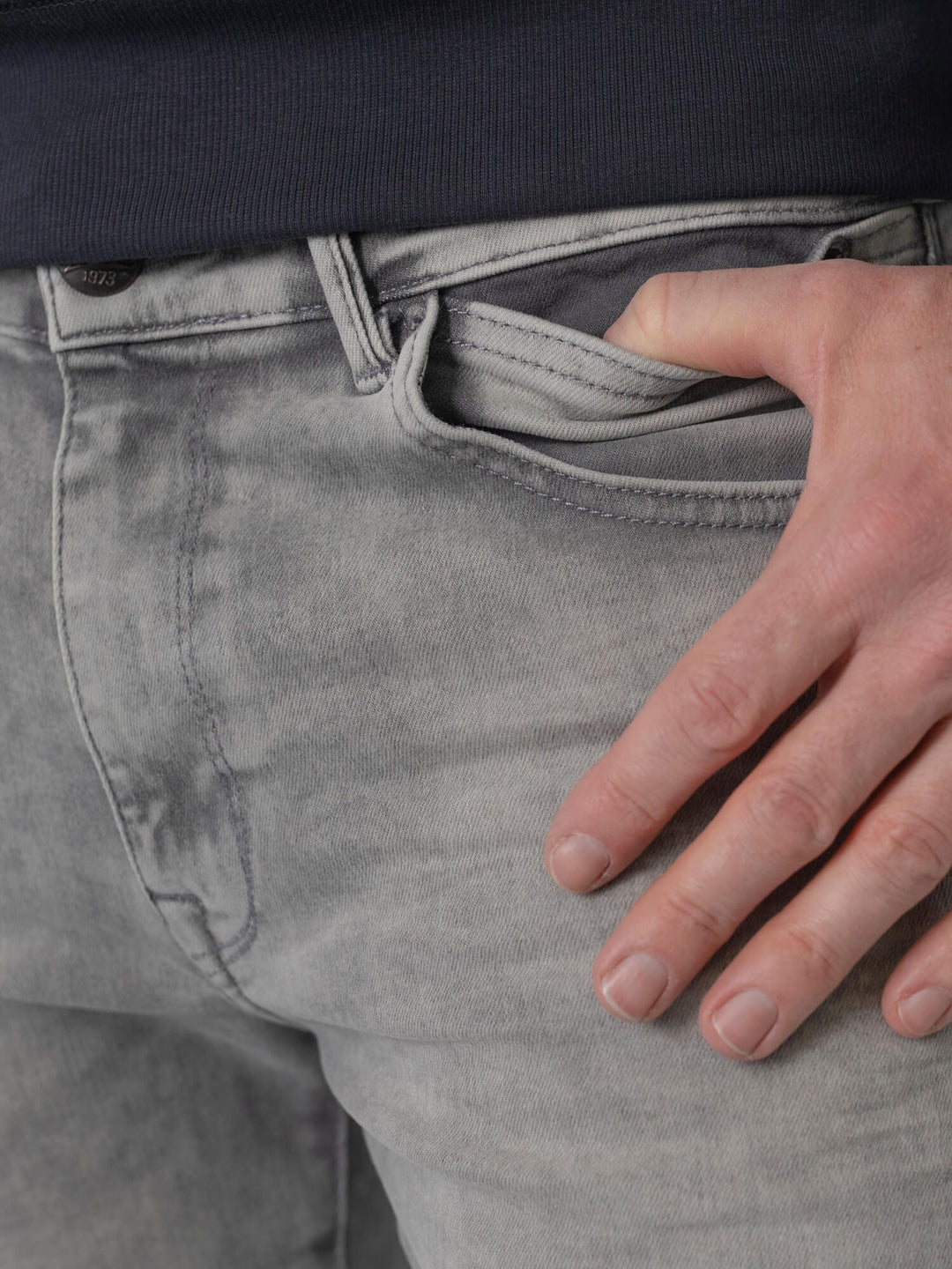 Petrol men Seaham 9703 jeans skinny fit heren - Grey Denim - L36