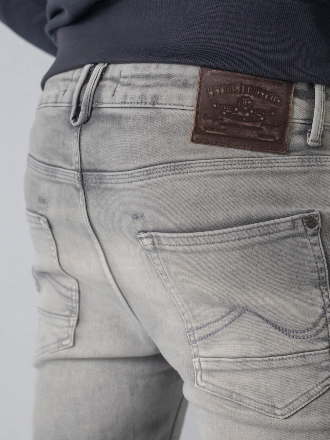 Petrol men Seaham 9703 jeans skinny fit heren - Grey Denim - L36
