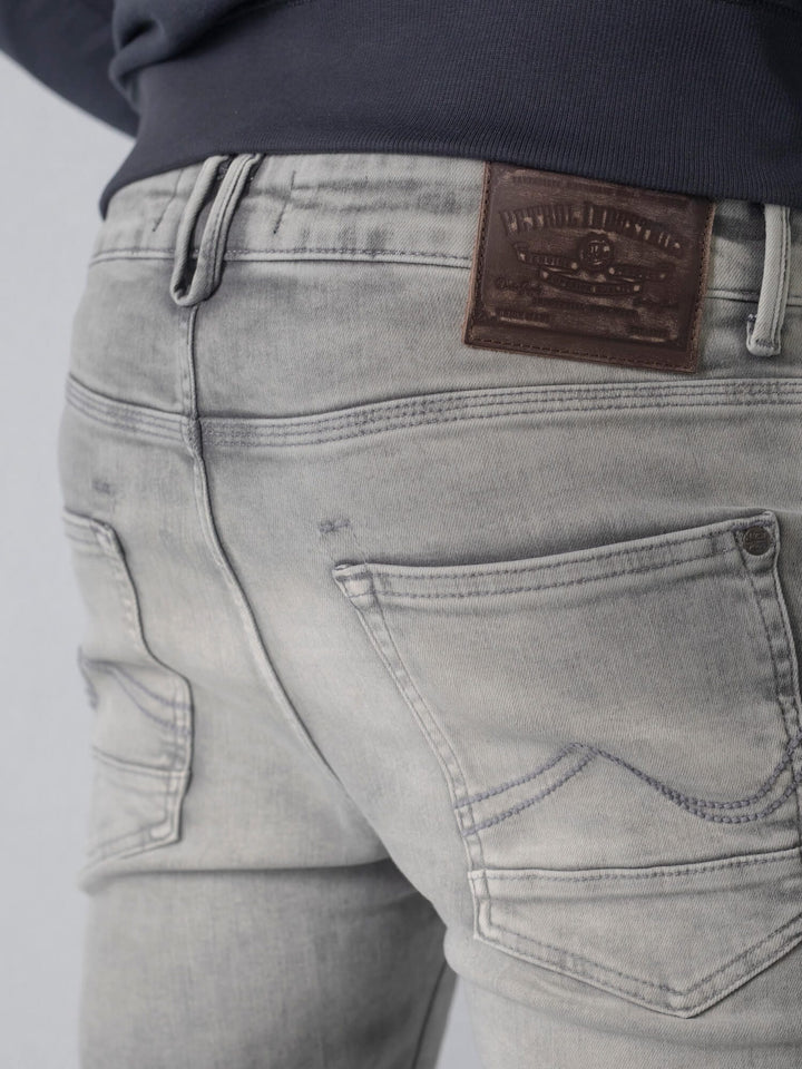 Petrol men Seaham 9703 jeans skinny fit heren - Grey Denim - L36