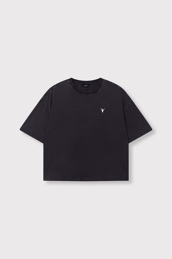 Alix the label t-shirt antraciet – dames