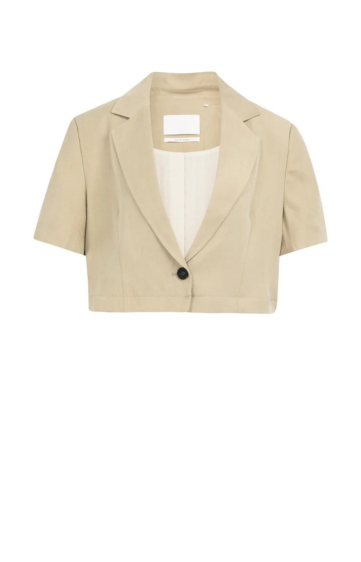 YAYA Women blazer bruin melee – dames