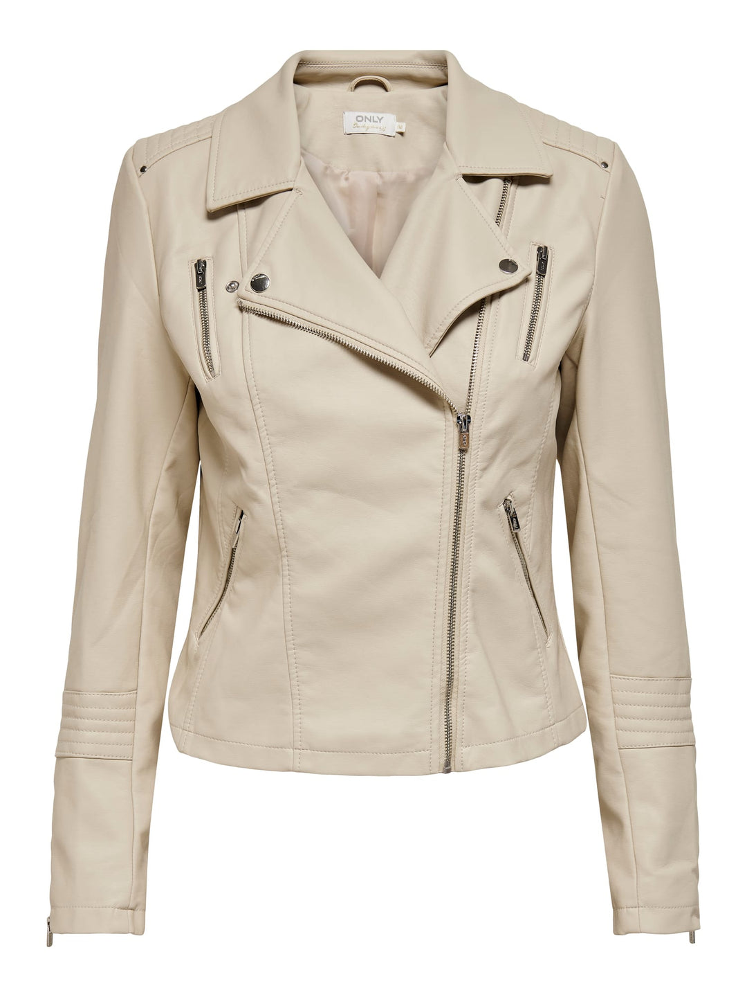 Only Gemma bikerjack beige – dames