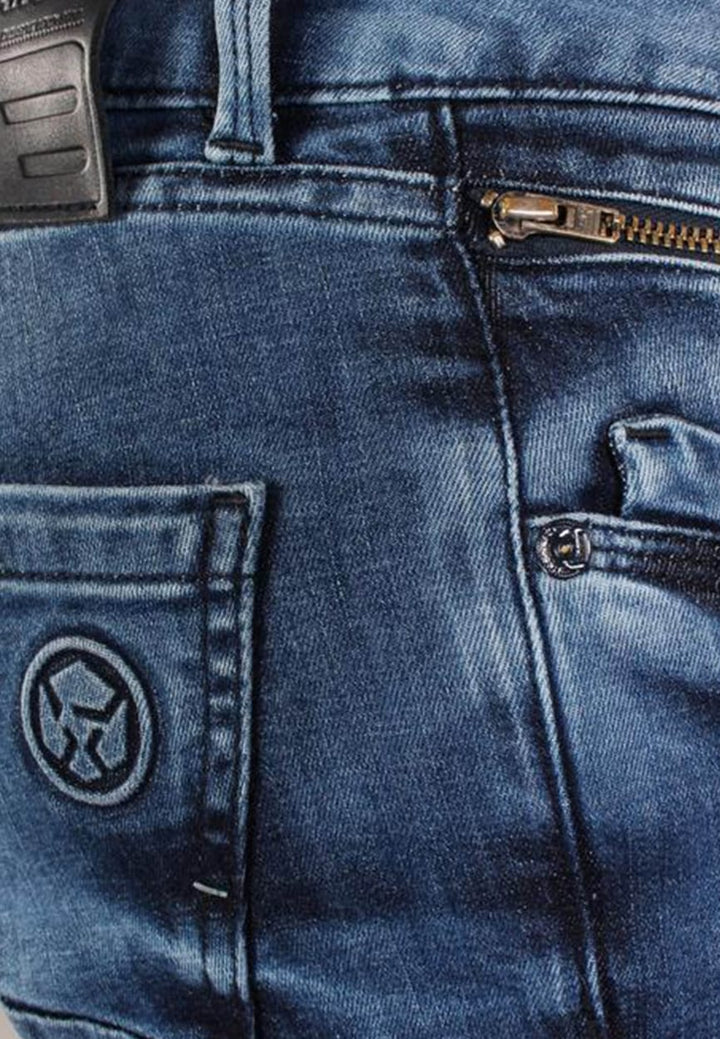 Gabbiano men 82681 ultimo jeans skinny fit heren blue denim - L34