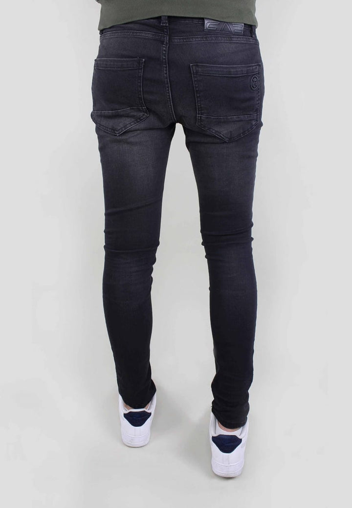 Gabbiano Ultimo jeans skinny fit zwart – heren - Black Denim - L34