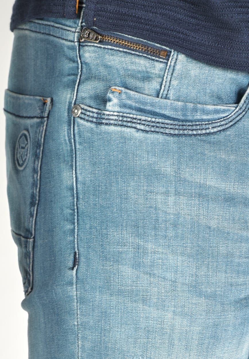 Gabbiano men 821755 Ultimo jeans skinny fit heren - Blue Denim - L34