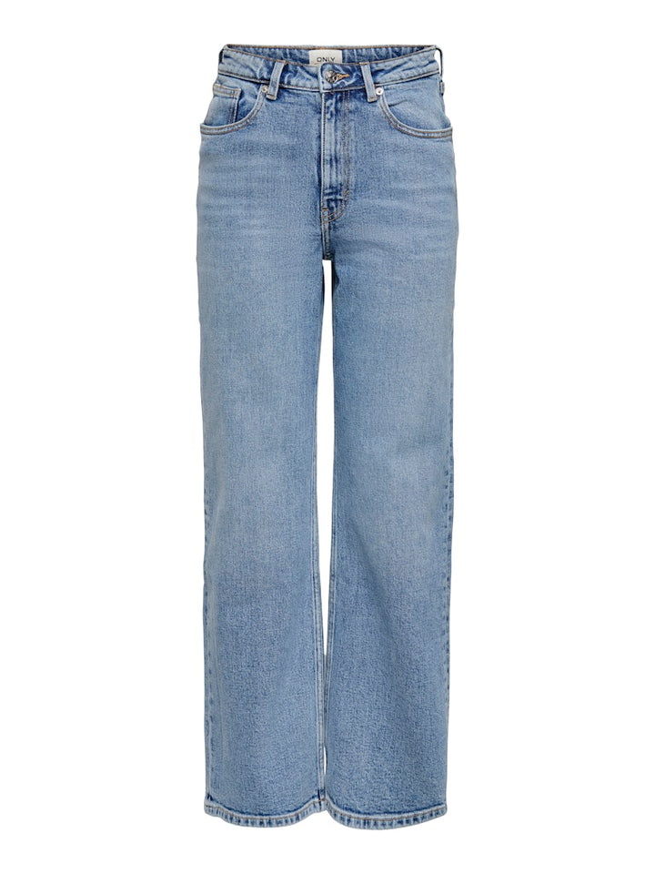 Only Juicy jeans regular-straight fit dames - blue denim - L30