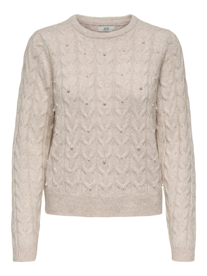 Jacqueline de Yong trui dames beige – Carmen