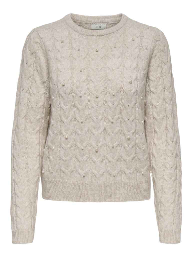 jacqueline de yong 15347819 Carmen trui dames beige