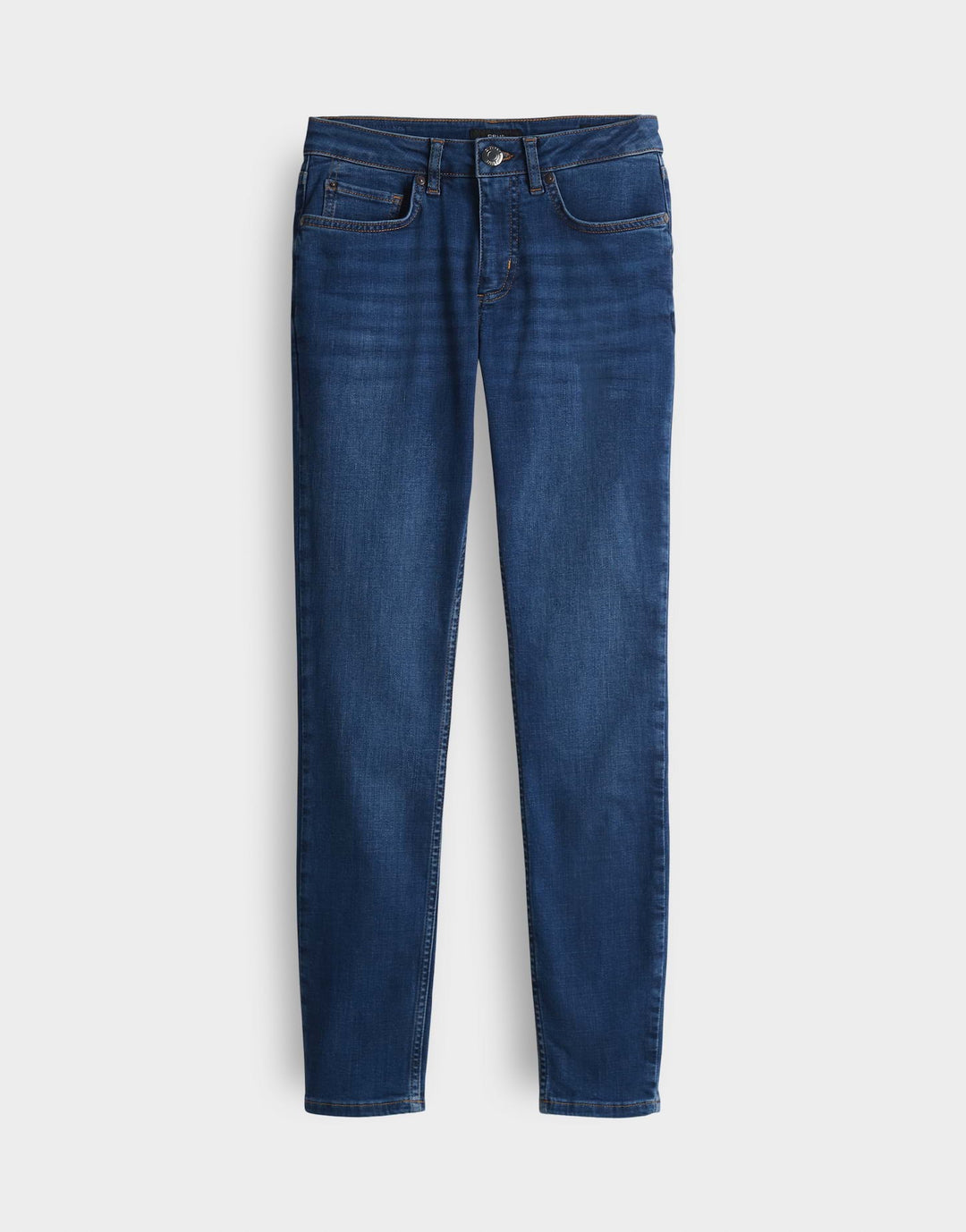 Opus Elma strong blue – skinny fit jeans dames - Blue Denim - L28