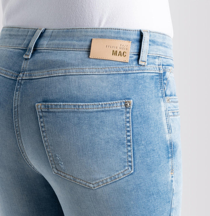 MAC Mel jeans slim fit dames – blue denim - L30