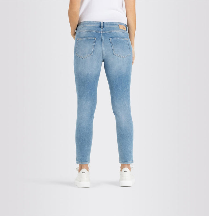 MAC Mel jeans slim fit dames – blue denim - L30