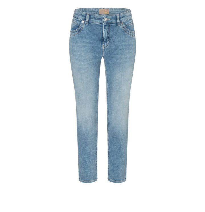 MAC Mel jeans slim fit dames – blue denim - L30