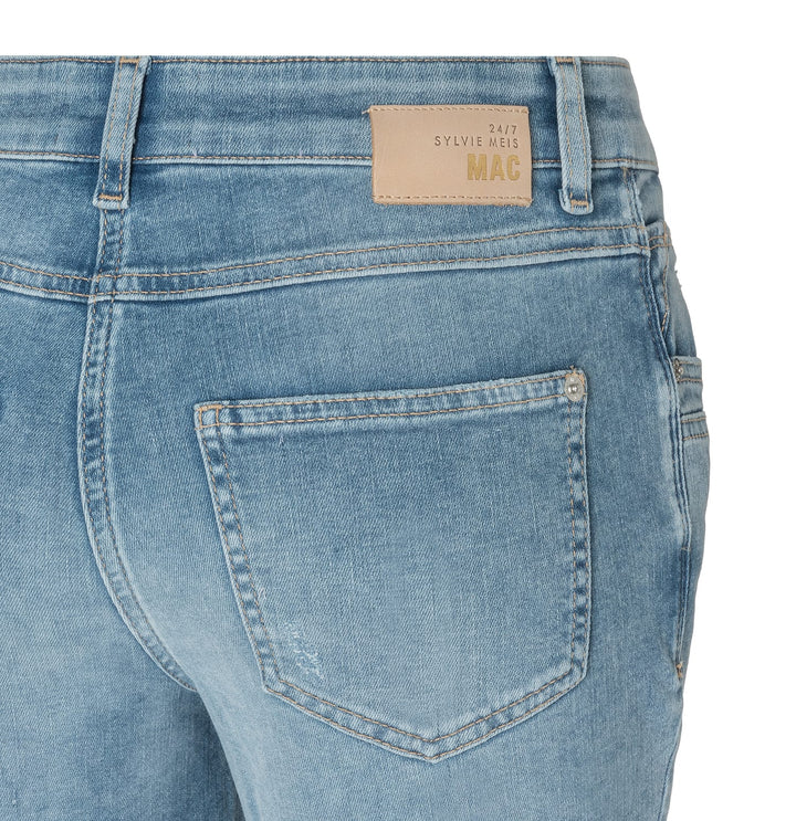 MAC Mel jeans slim fit dames – blue denim - L30