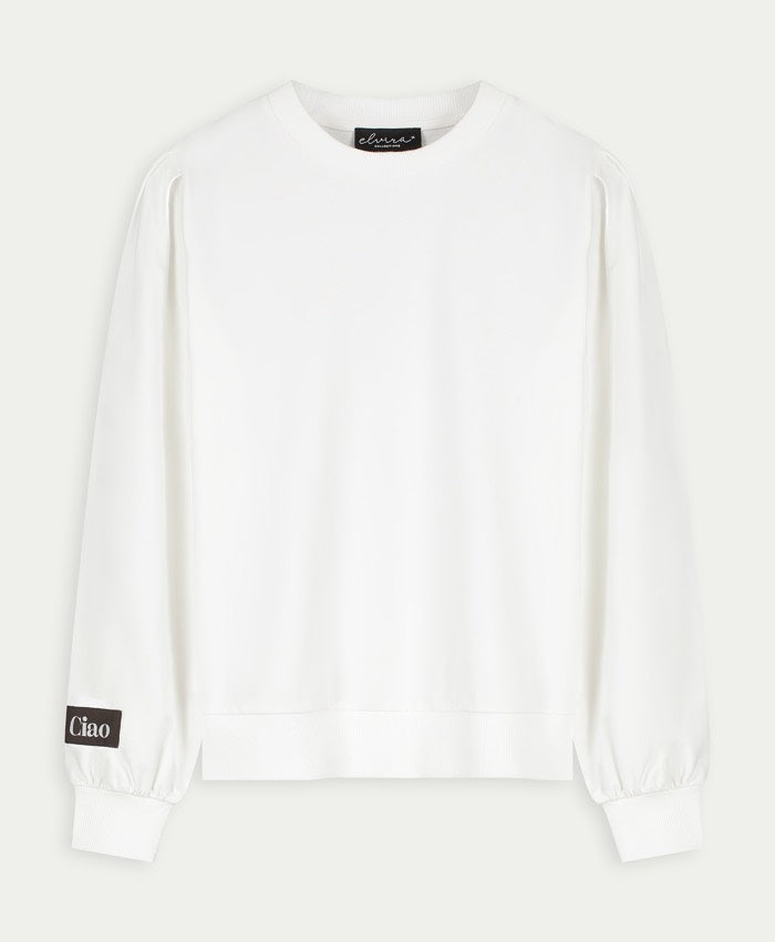 Elvira Casuals E126-002 Ciao sweater dames – off-white