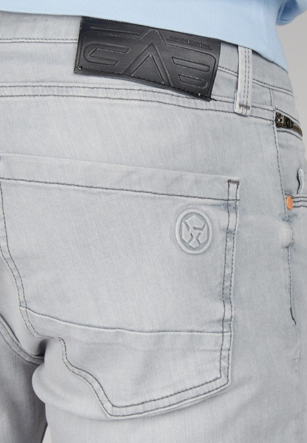 Gabbiano men Ultimo jeans skinny fit grey denim – heren - 32