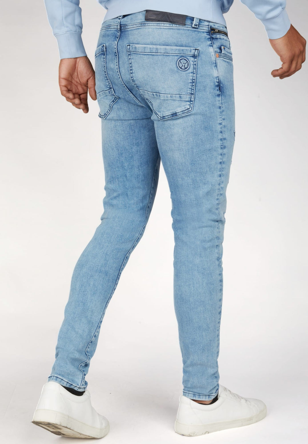 Gabbiano men Ultimo jeans skinny fit heren – blue denim - 34
