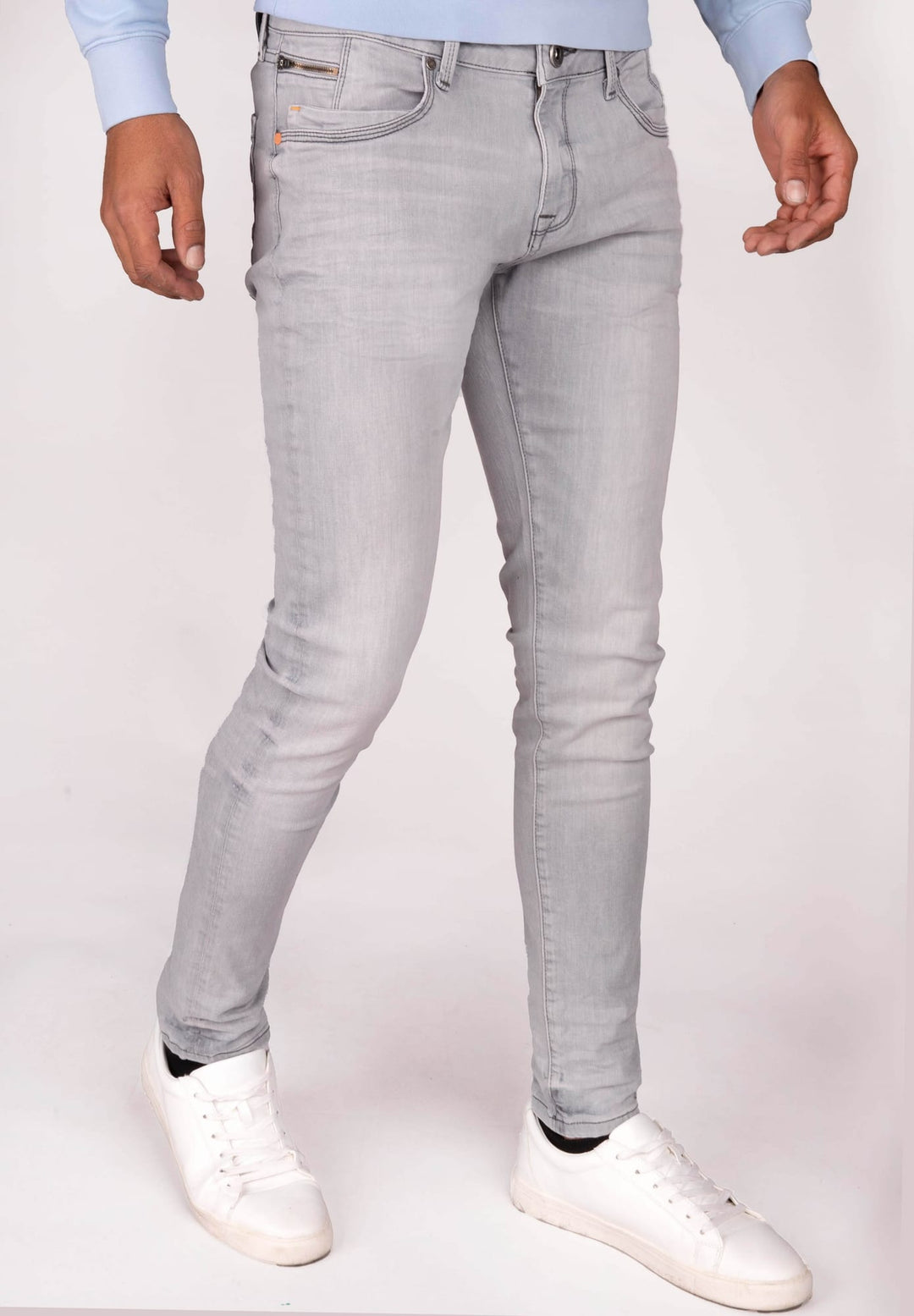 Gabbiano men Ultimo jeans skinny fit grey denim – heren - 32