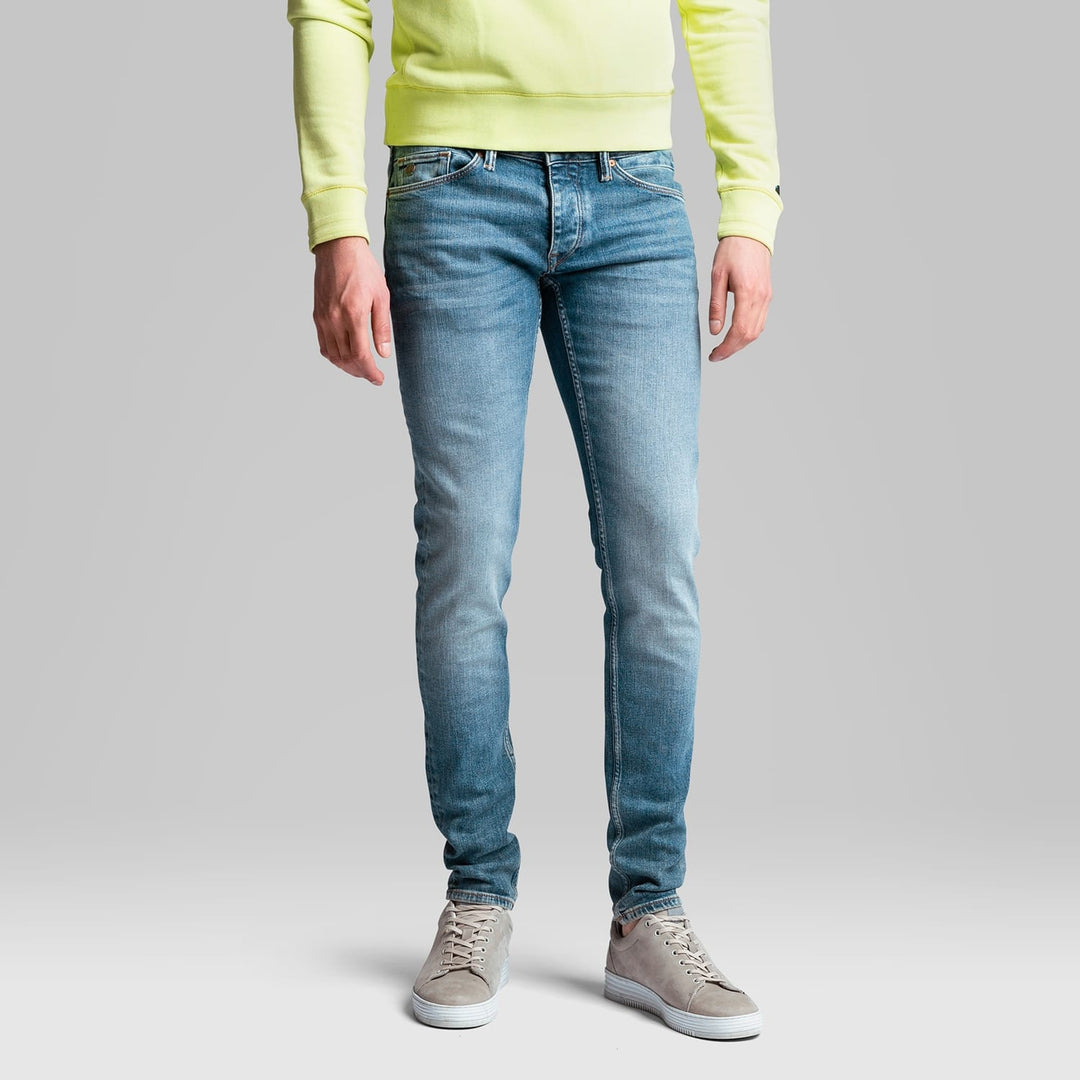 Cast Iron CTR211706-CSW slim fit jeans blauw – heren - Blue Denim - L34
