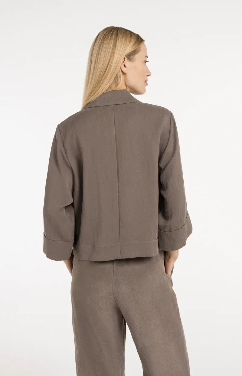 YAYA Women blazer bruin – dames