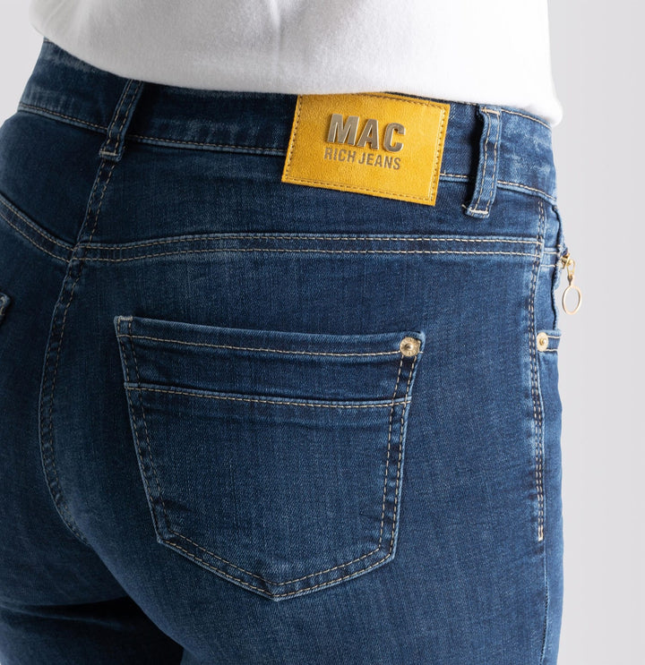 MAC jeans slim fit dames blauw denim – 5904-90-0389L - Blue Denim - L30