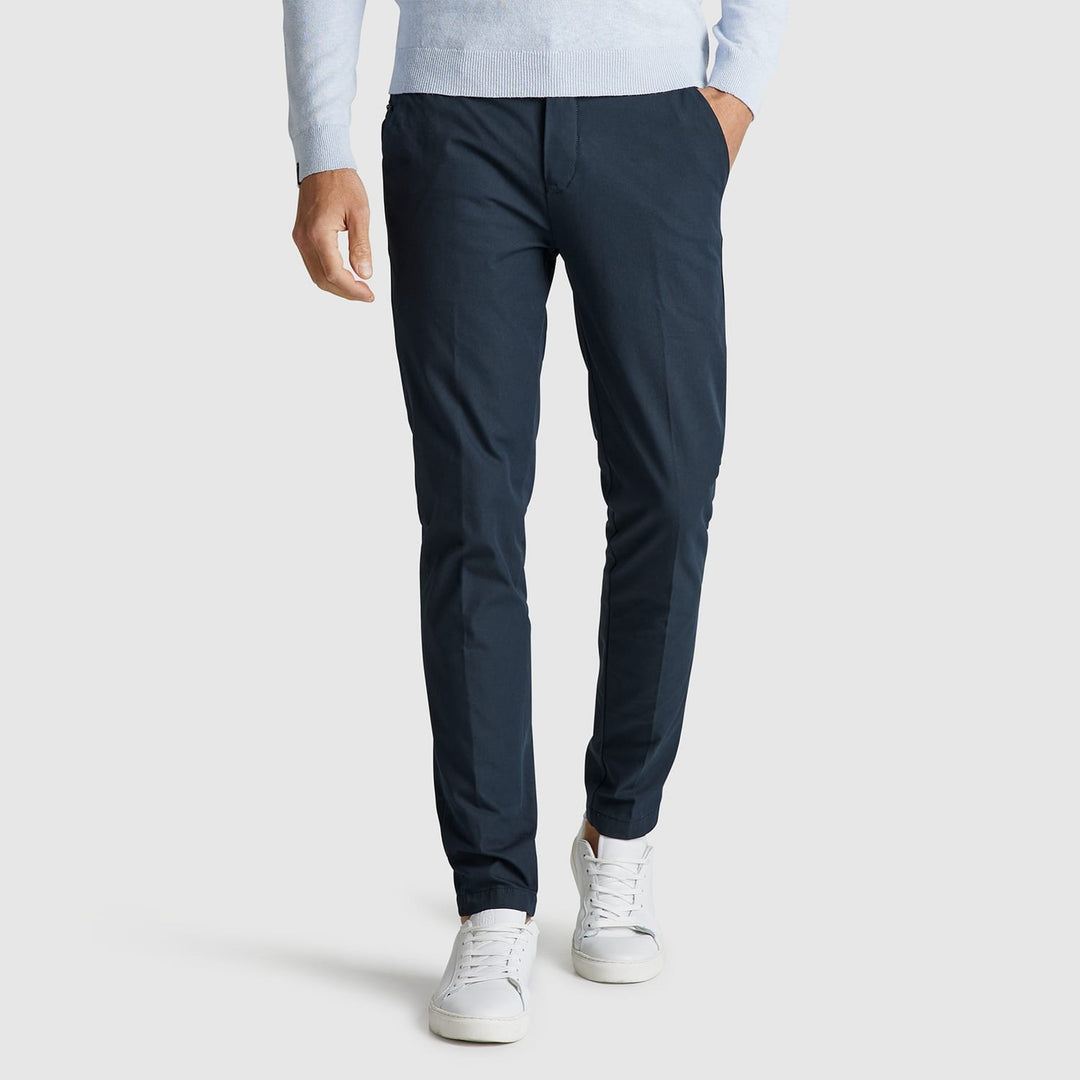 Vanguard V12 Chino 4WAY STRETCH TWILL – heren - Navy - L32