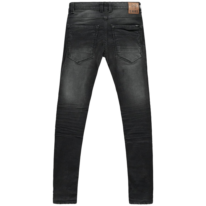 Cars boys Burgo jog jeans slim fit – jongens - Black Denim