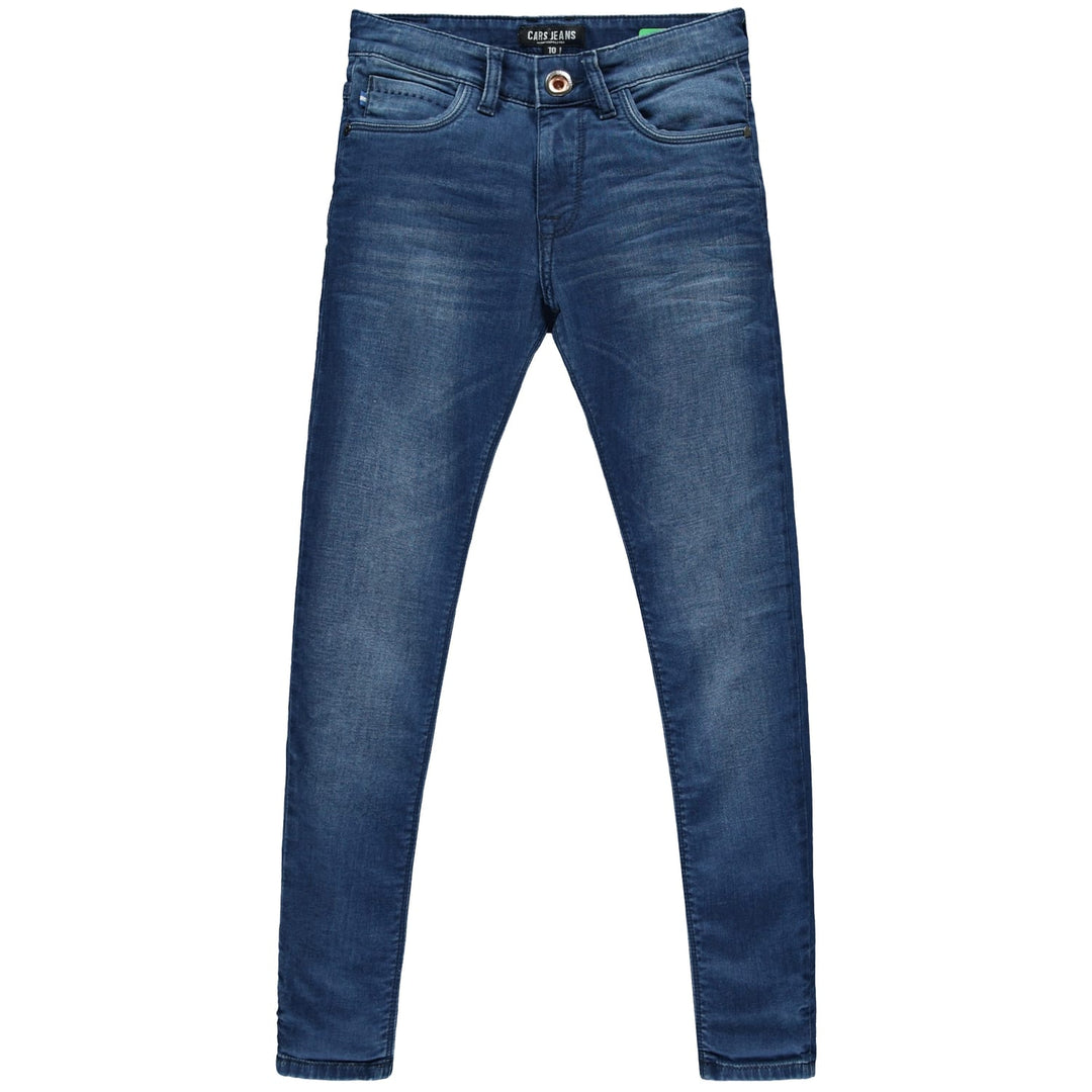 Cars Burgo jog jeans slim fit – jongens - Blue Denim