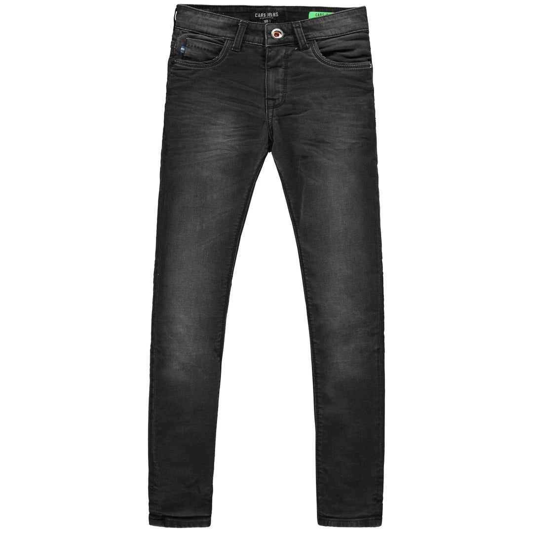 Cars boys Burgo jog jeans slim fit – jongens - Black Denim