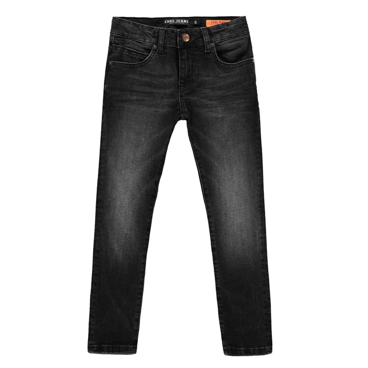 Cars jeans Davis skinny fit – jongens - Black Denim