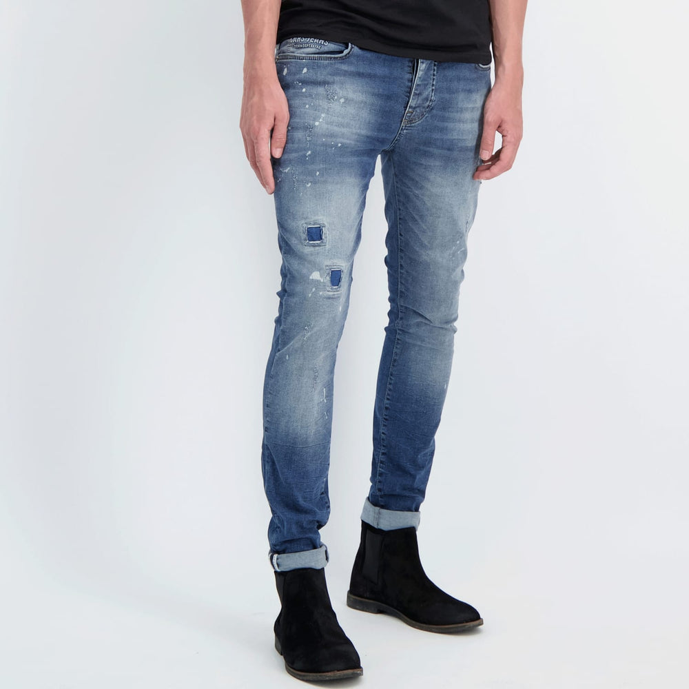Cars men 7282803 Aron jeans skinny fit blue denim – heren - 32