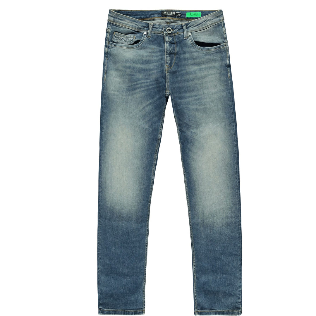 Cars men 7842881 Blast jeans skinny fit blue denim – heren - L34