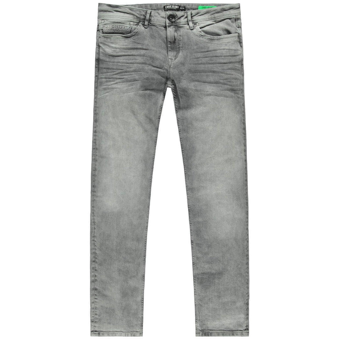 Cars men jeans slim fit grey denim – heren - L32