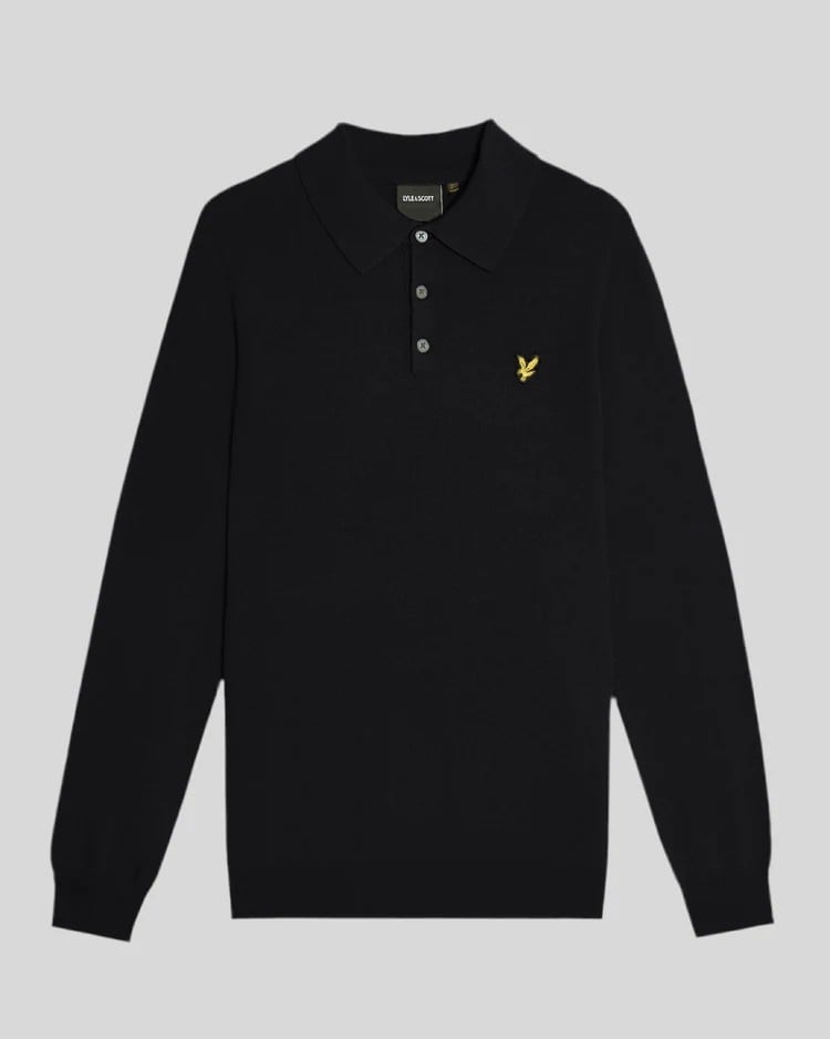 Lyle &amp; Scott KN2113VC trui heren navy