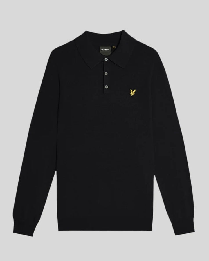 Lyle &amp; Scott KN2113VC trui heren navy