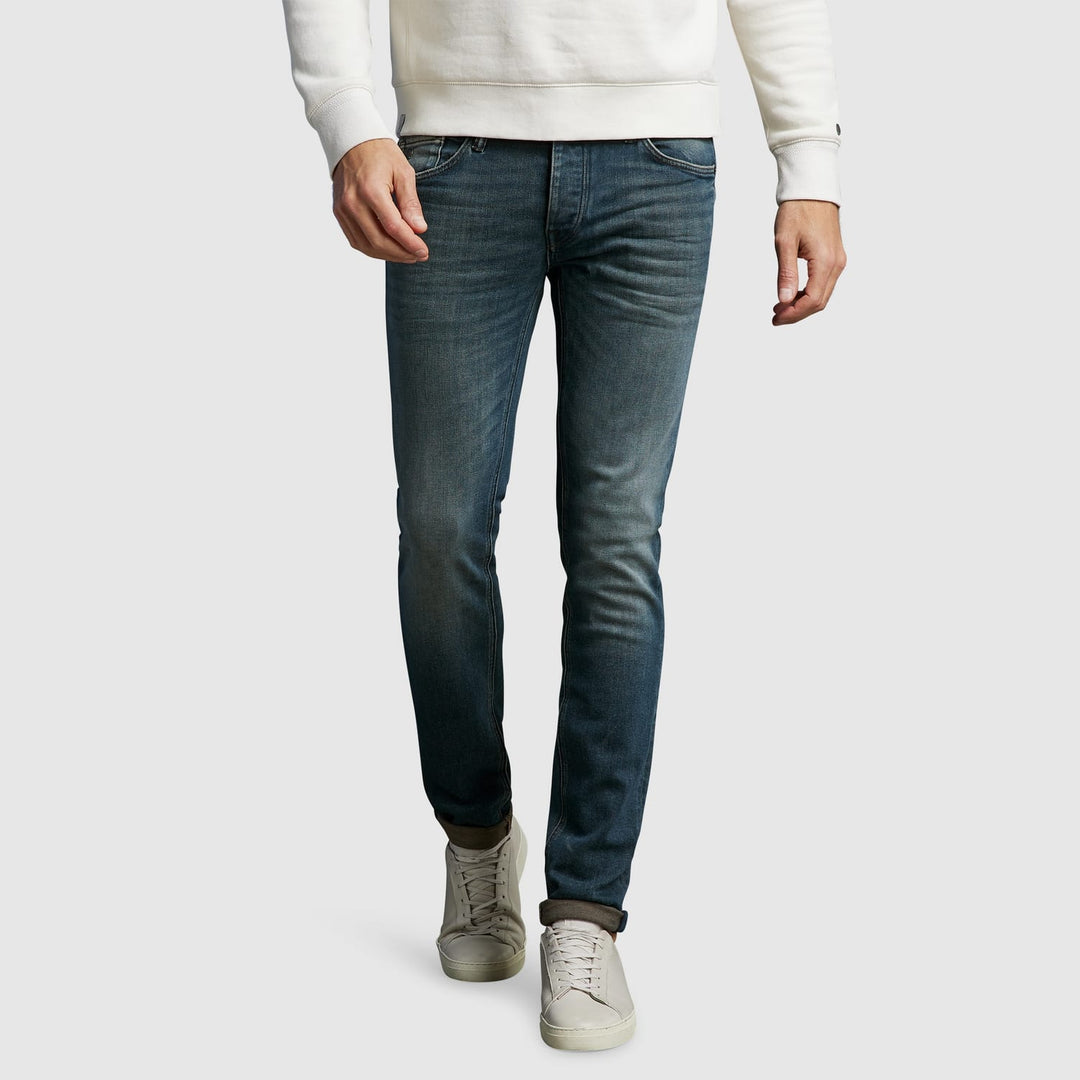 Cast Iron CTR2208726-ADW slim fit jeans – heren - Blue Denim - L34