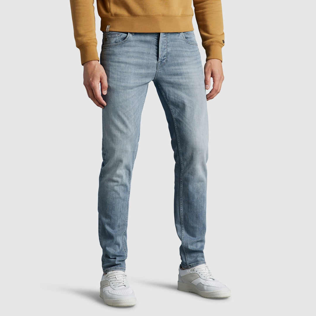 Cast Iron CTR2208749-NGB tapered jeans grijs – heren - Grey Denim - L34