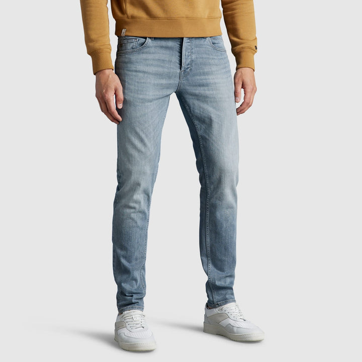 Cast Iron CTR2208749-NGB tapered jeans grijs – heren - Grey Denim - L34