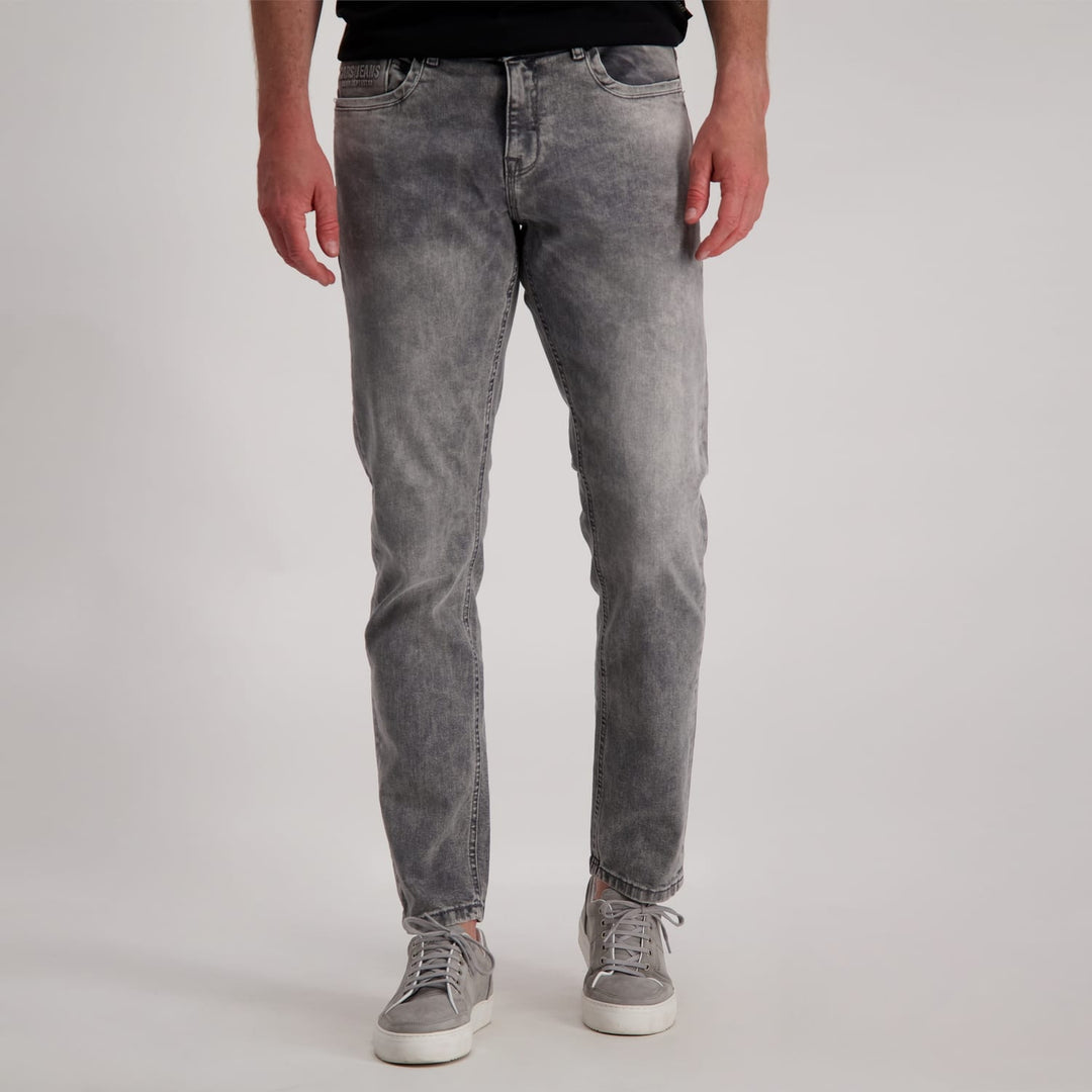Cars men jeans skinny fit grey denim – heren - L32