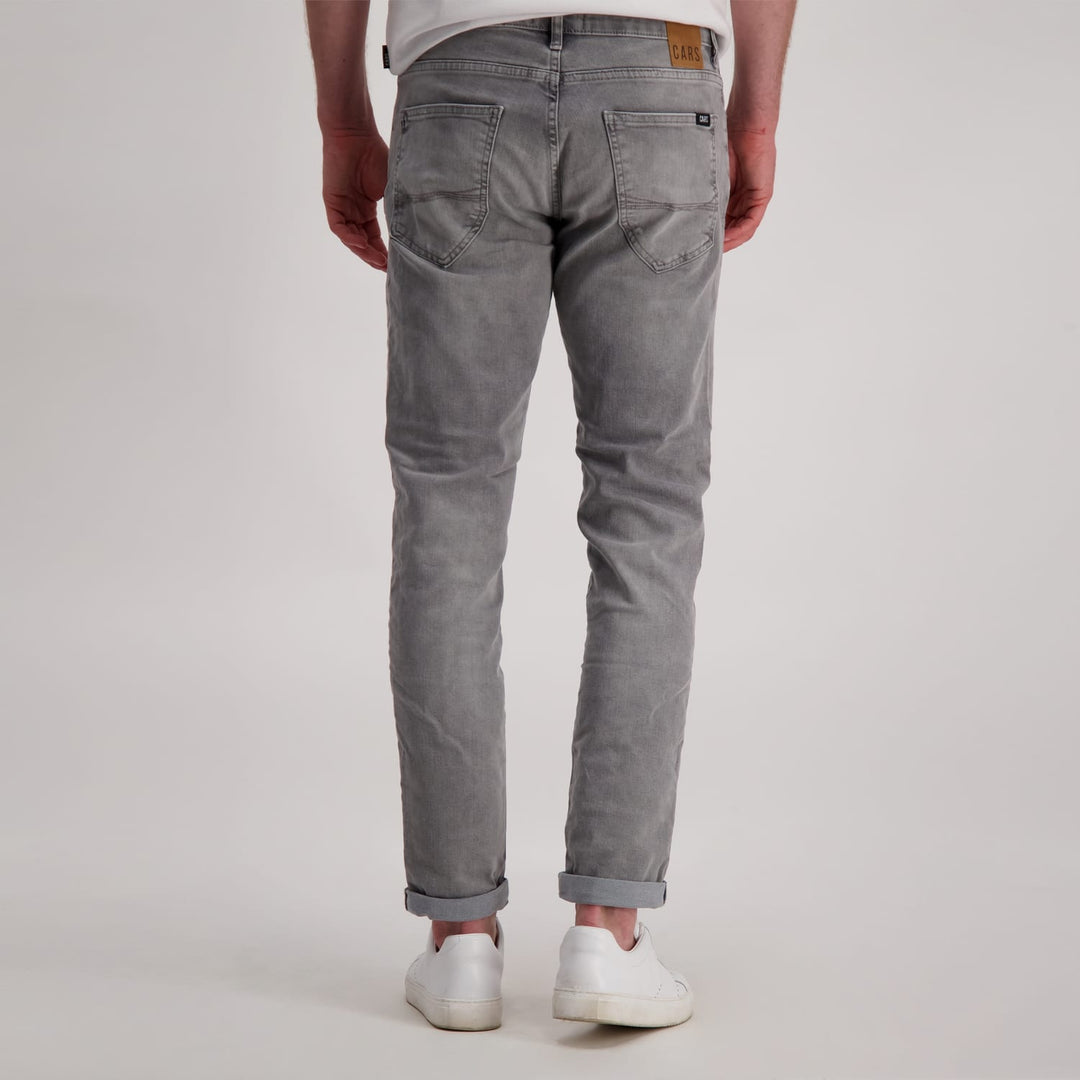 Cars men jeans slim fit grey denim – heren - L34