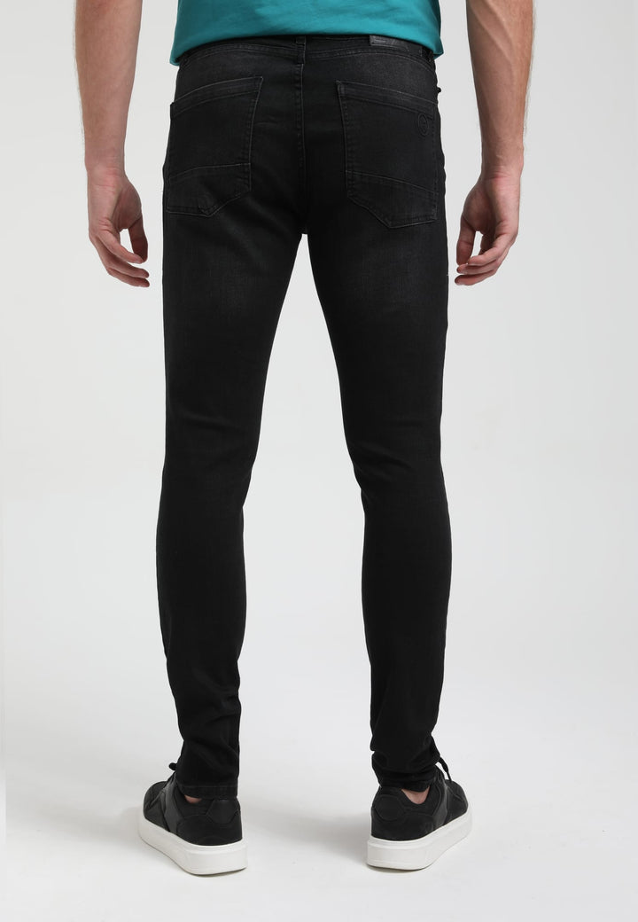 Gabbiano Ultimo jeans skinny fit zwart – heren - Black Denim - L34