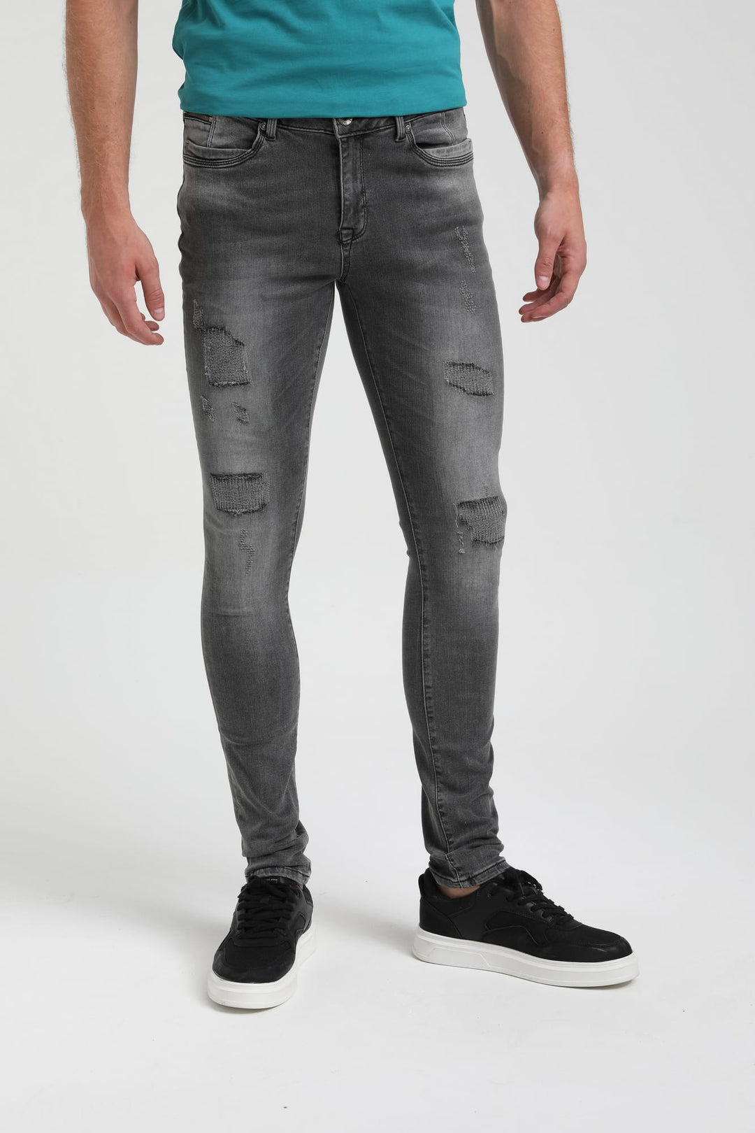 Gabbiano men 821751 Ultimo jeans grey denim – heren - L34