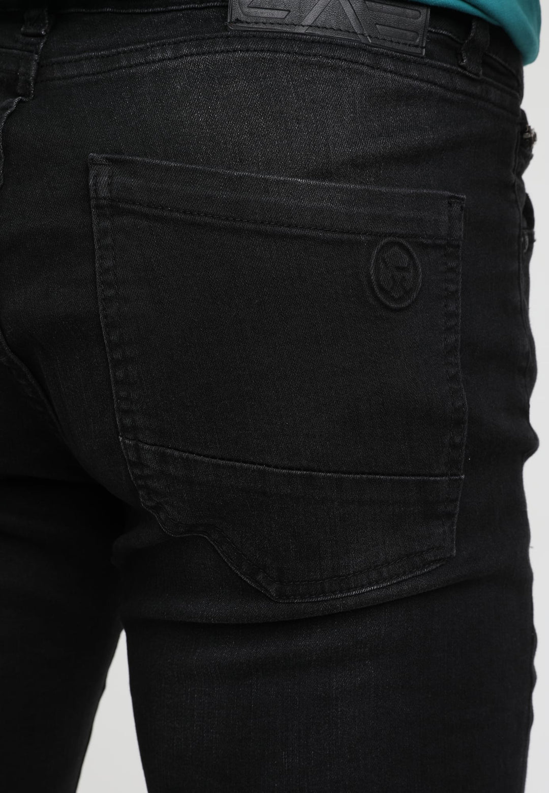 Gabbiano Ultimo jeans skinny fit zwart – heren - Black Denim - L34